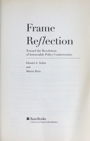 Book cover for Frame Reflection