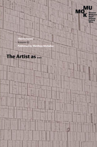 Cover of The Artist as...