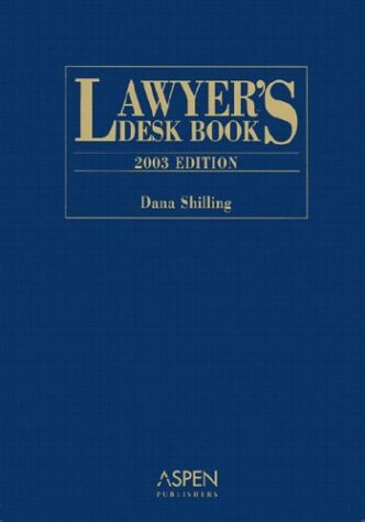 Book cover for Lawyer's Desk Book 2003 Edition HB