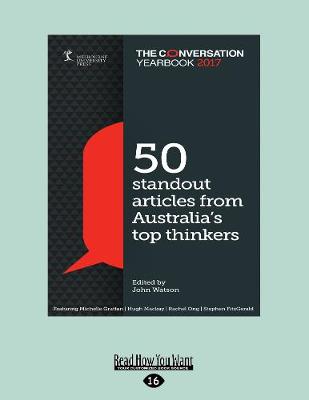 Book cover for The Conversation Yearbook 2017