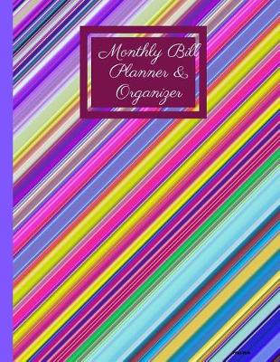 Book cover for Monthly Bill Planner and Organizer- Populus