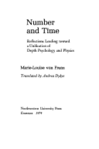 Cover of Studies in Jungian Thought: Numbers and Time