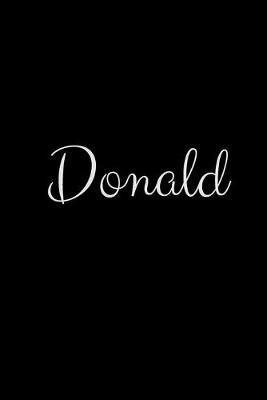 Book cover for Donald