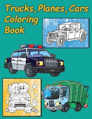 Book cover for Cars Coloring Book for Kids