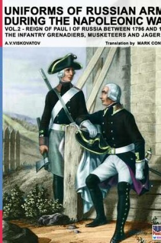 Cover of Uniforms of Russian army during the Napoleonic war vol.2