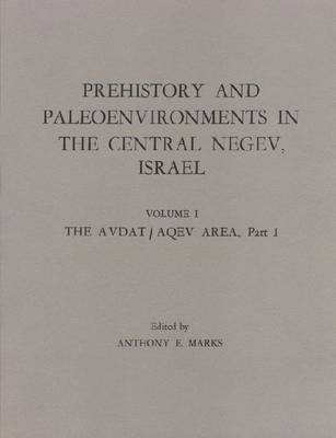 Book cover for Prehistory Paleo Negev-Israel-I