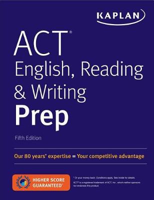 Cover of ACT English, Reading & Writing Prep