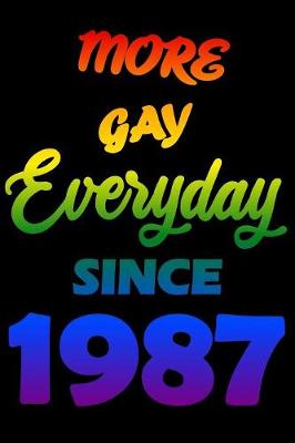 Book cover for More Gay Everyday Since 1987