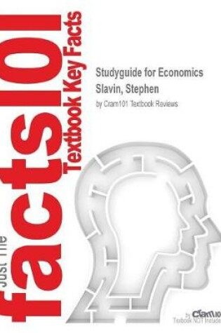 Cover of Studyguide for Economics by Slavin, Stephen, ISBN 9780078021800