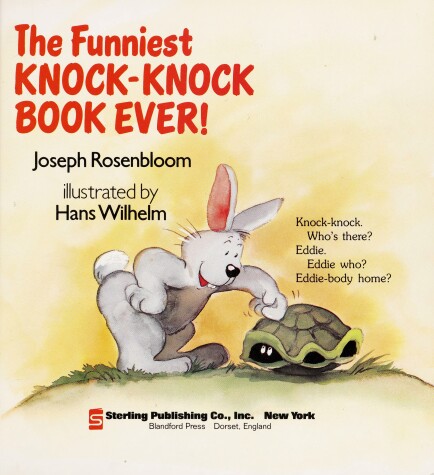 Book cover for Funniest Knock, Knock Book Ever