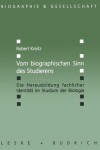 Book cover for Vom biographischen Sinn des Studierens