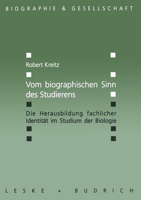 Book cover for Vom biographischen Sinn des Studierens