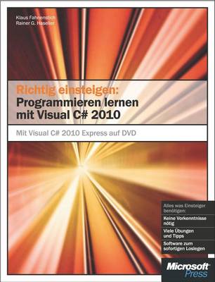 Book cover for Richtig Einsteigen: Programmieren Lernen Mit Visual C# 2010