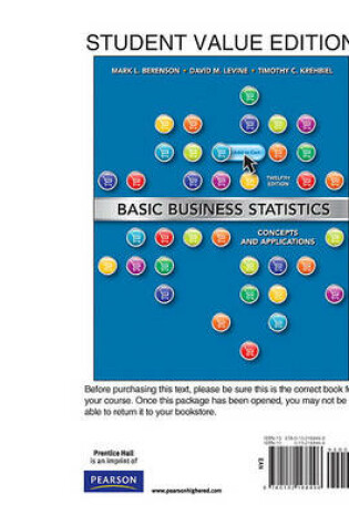 Cover of Basic Business Statistics, Student Value Edition