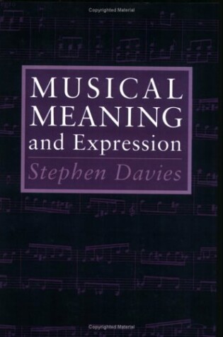 Cover of Musical Meaning and Expression