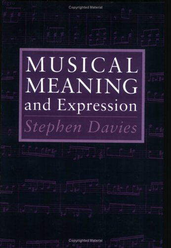Book cover for Musical Meaning and Expression