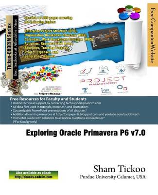 Book cover for Exploring Oracle Primavera P6 v7.0
