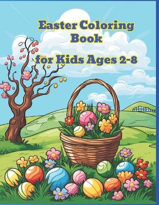 Book cover for Easter Coloring Book