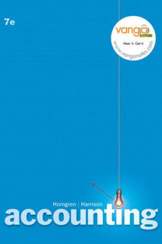 Cover of Accounting (paperback)