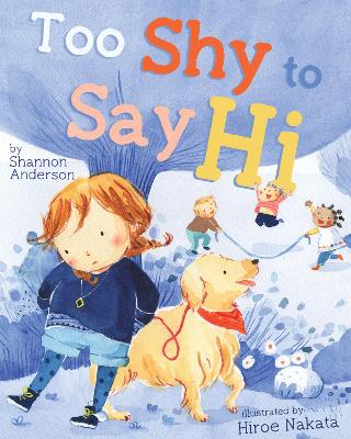 Book cover for Too Shy to Say Hi
