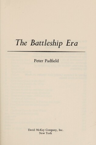 Cover of Battleship Era