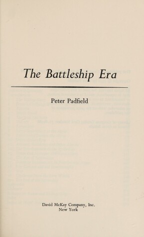 Book cover for Battleship Era