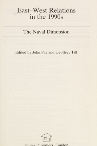 Cover of East/West Naval Balance in the 1990's