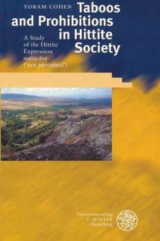 Cover of Taboos and Prohibitions in Hittite Society