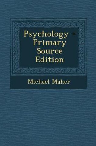 Cover of Psychology - Primary Source Edition