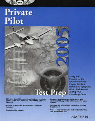 Book cover for Private Pilot Test Prep 2005