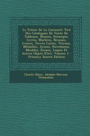 Cover of Le Tresor de La Curiosite