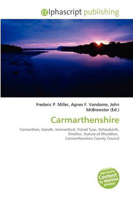Book cover for Carmarthenshire