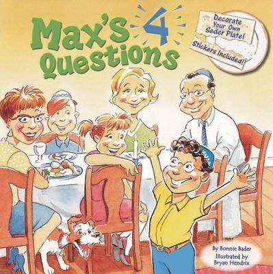 Book cover for Max's 4 Questions with Sticker