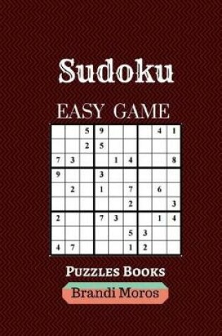 Cover of Sudoku Easy Game Puzzles Books