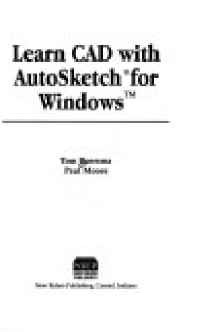 Cover of Learn CAD with AutoSketch for Windows