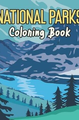 Cover of National Parks Coloring Book