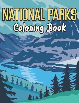 Book cover for National Parks Coloring Book