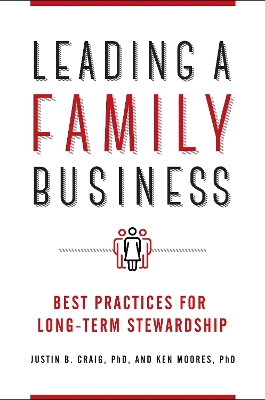 Book cover for Leading a Family Business