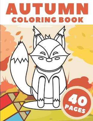 Book cover for Autumn Coloring Book