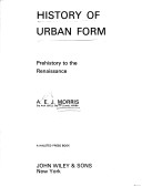 Book cover for Morris: History of *Urban* Form (Cloth)