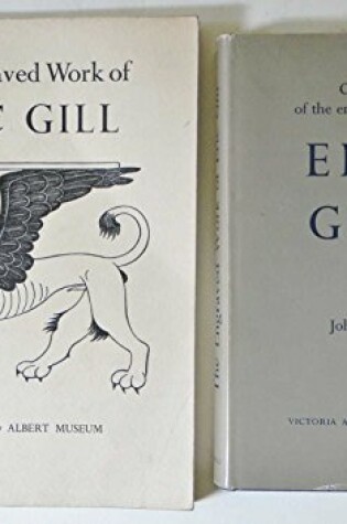 Cover of Catalogue of the Engraved Work of Eric Gill