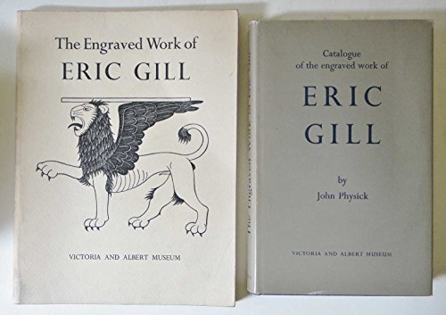 Book cover for Catalogue of the Engraved Work of Eric Gill