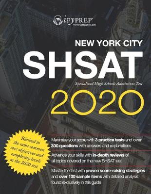 Cover of IvyPrep New York City SHSAT Specialized High School Admissions Test 2020