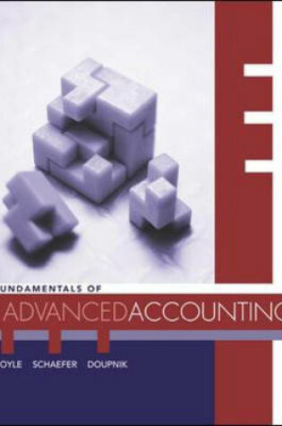 Cover of Fundamentals of Advanced Accounting