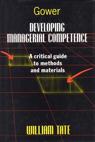 Book cover for Developing Managerial Competence