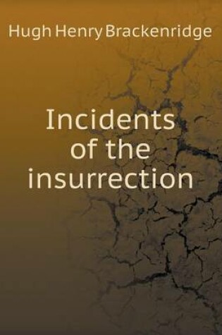 Cover of Incidents of the insurrection