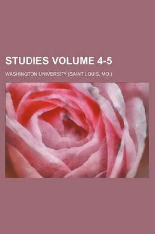 Cover of Studies Volume 4-5