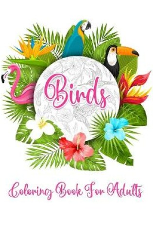 Cover of Bird's Coloring Book for Adults