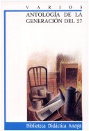 Book cover for Antologia de la generacion del 27
