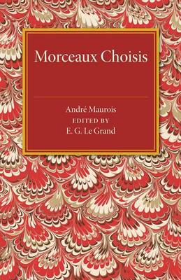 Book cover for Morceaux choisis